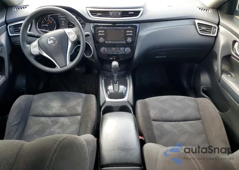 2015 Nissan Rogue S из США, поврежденный, VIN KNMAT2MT9FP540815